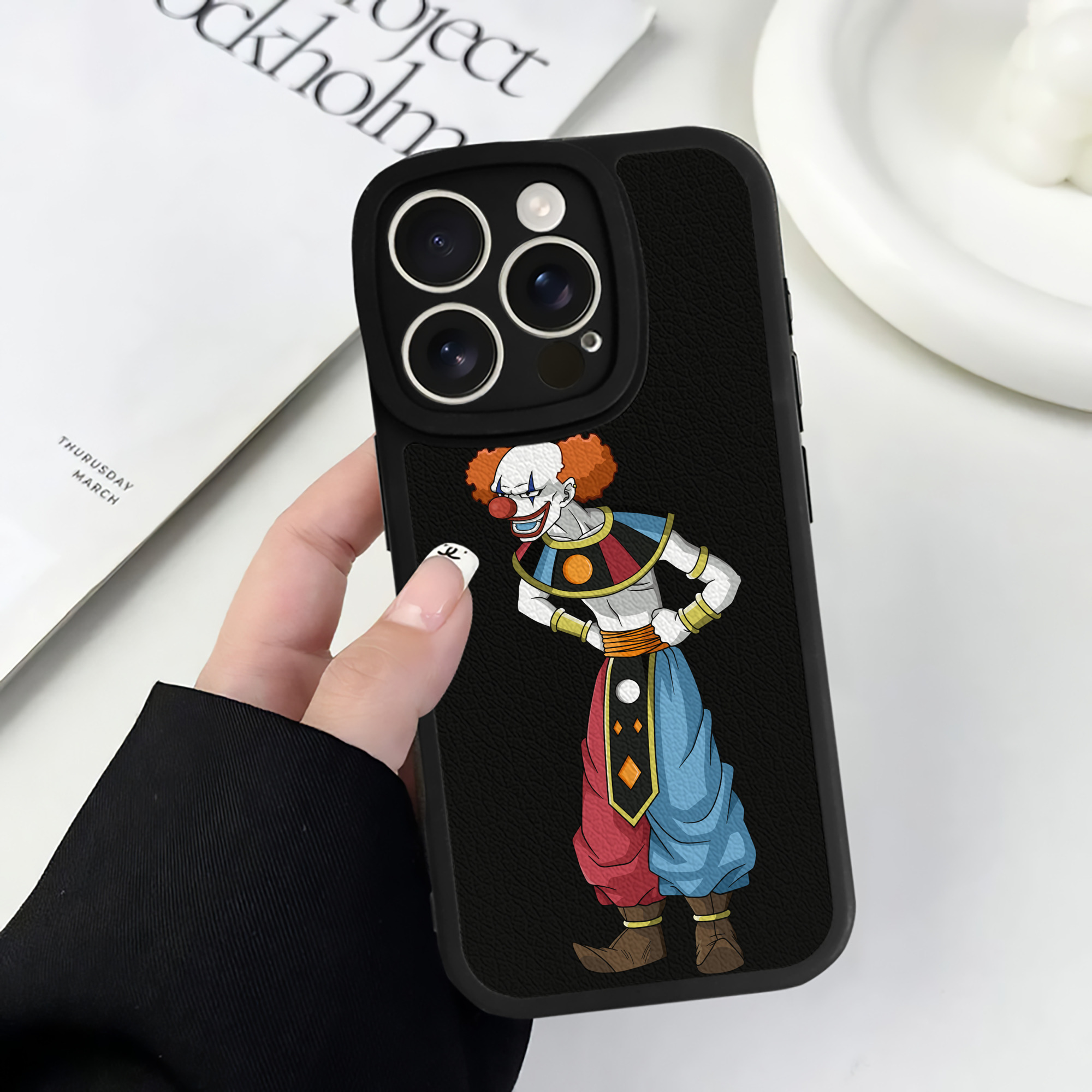 （画像用） ドラゴンボール DRAGON BALL 【iPhone 16シリーズ対応】シリコンスマホケース（レザー調） 材質：シリコン